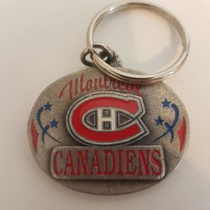 SISKIYOU BUCKLE Canadiens Montreal NHL KeyChain Quality Metal Vintage Key Ring